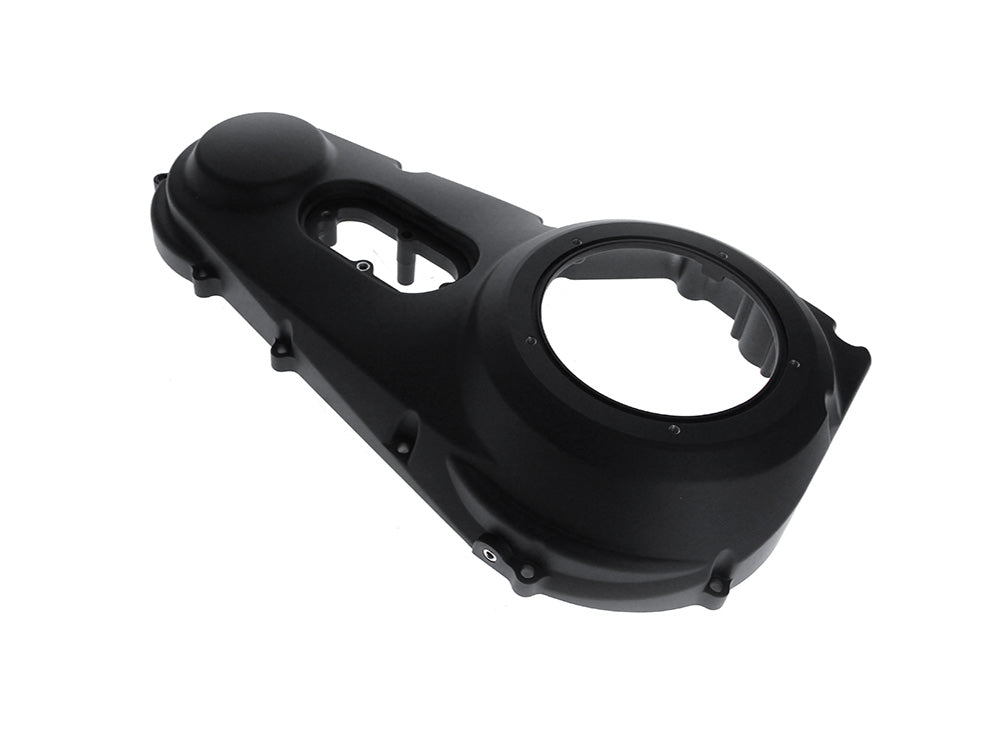 Drag Specialties DS-1107-0359 Outer Primary Cover Satin Black for Harley-Davidson Softail 99-06/Dyna 99-05