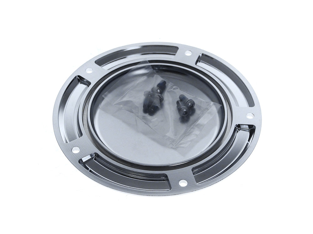 Drag Specialties DS-1107-0489 Derby Cover Chrome for Harley-Davidson Touring 16-Up