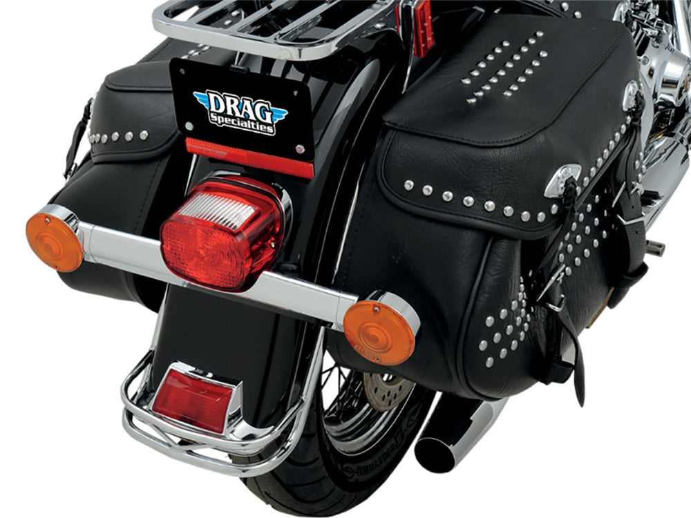 Drag Specialties DS-1413-0017 Rear Fender Rail Trim Chrome for Harley-Davidson FL Softail 00-17