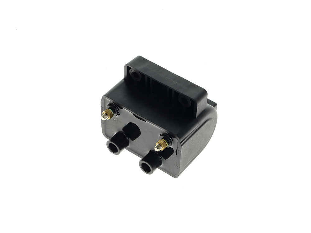 Drag Specialties DS-2102-0213 Ignition Coil Black for Harley-Davidson Big Twin/Sportster 80-84 Models w/Electronic Ignition