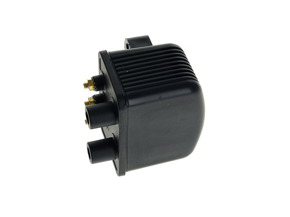 Drag Specialties DS-2102-0226 Ignition Coil Black for Harley-Davidson Big Twin 70-99/Sportster 71-03 Models w/Upgraded Single Fire Ignition