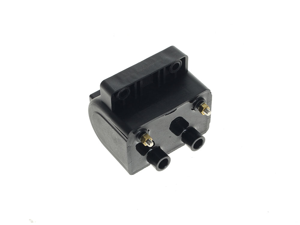 Drag Specialties DS-2102-0227 Ignition Coil Black for Harley-Davidson Big Twin/Sportster 65-98 Models w/Points