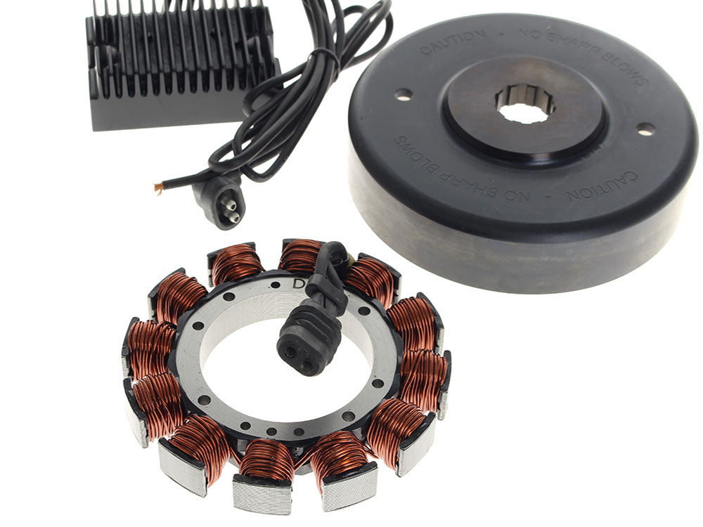 Drag Specialties DS-2112-1204 Alternator Kit for Harley-Davidson Big Twin 89-98 or 32Amp Upgrade for Big Twin 70-88 Models
