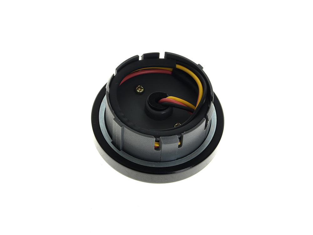 Drag Specialties DS-2212-0887 LED Style Fuel Gauge Black for Harley-Davidson Softail 00-07/Dyna 01-08/Road King 01-07
