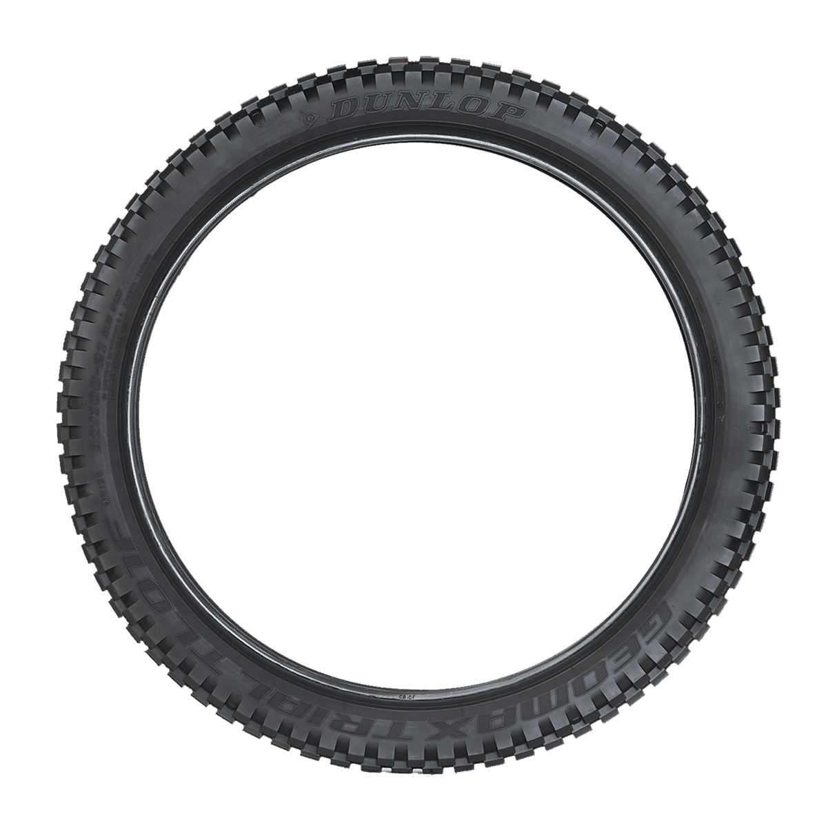 Dunlop Geomax Trail TL01 Front Tyre 80/100-21 51M Tubeless