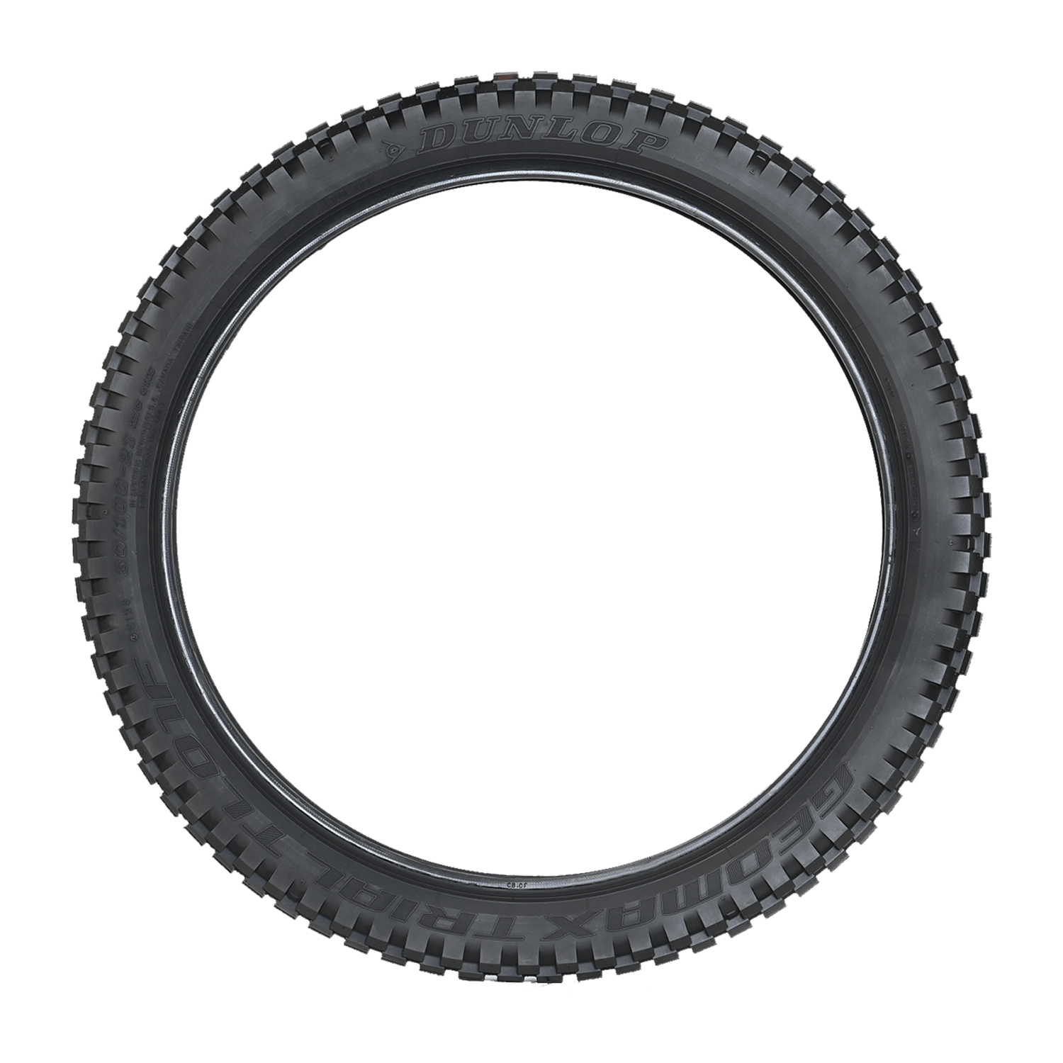 Dunlop Geomax Trail TL01 Front Tyre 80/100-21 51M Tubeless