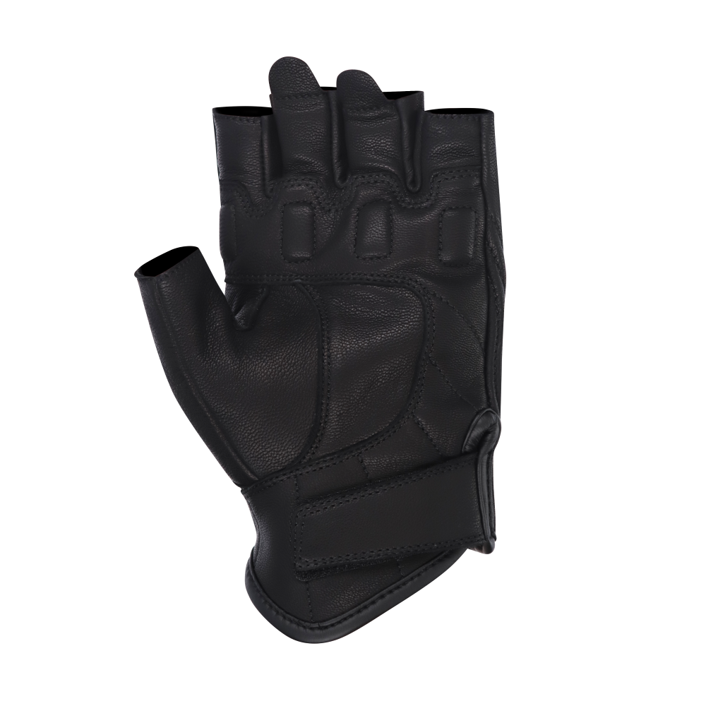 DriRider Legacy Black Fingerless Gloves