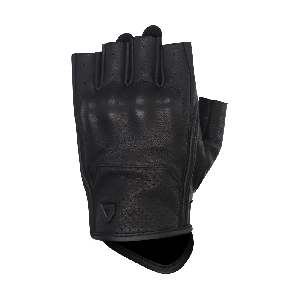DriRider Legacy Black Fingerless Gloves