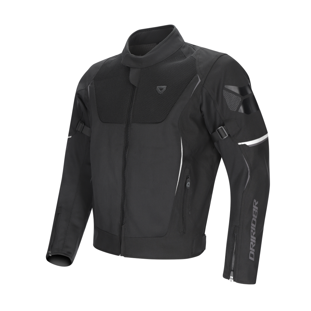 DriRider Climate Control V Black/White Textile Jacket