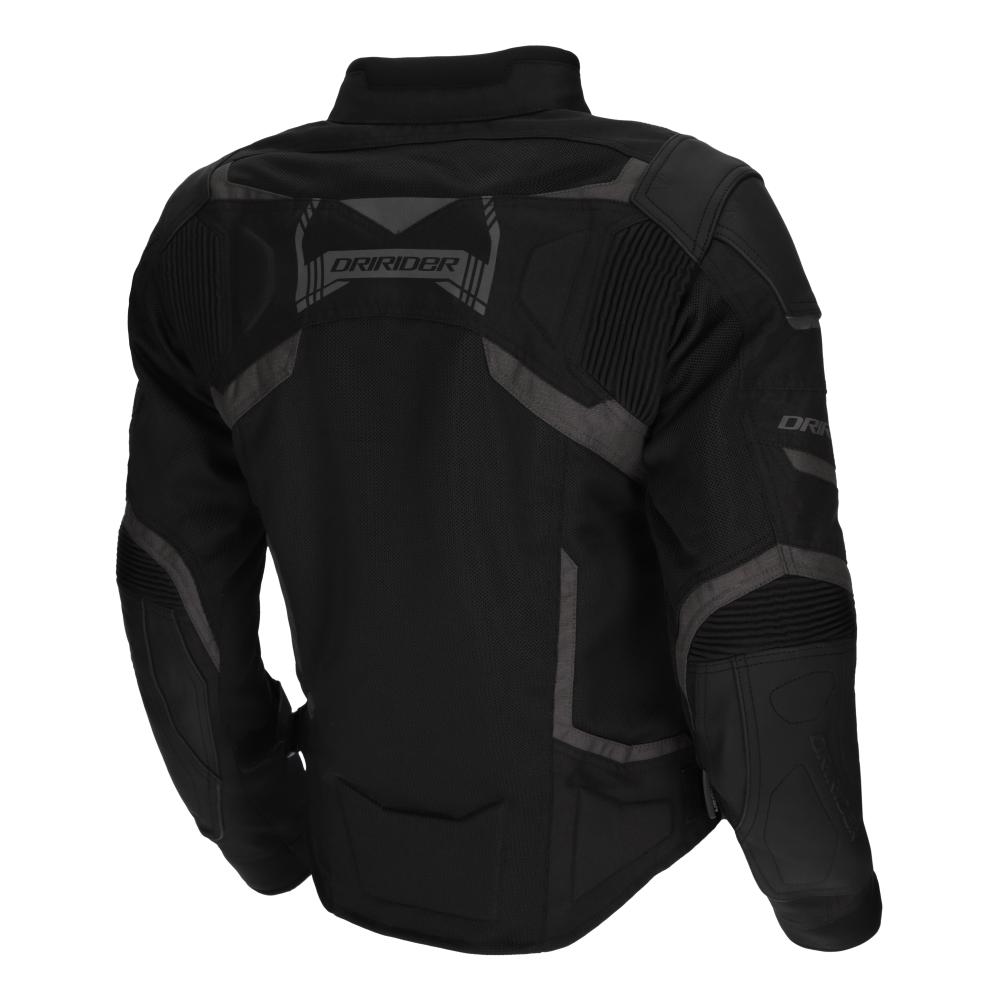 DriRider Climate Exo 4 Black/Black Womens Textile Jacket