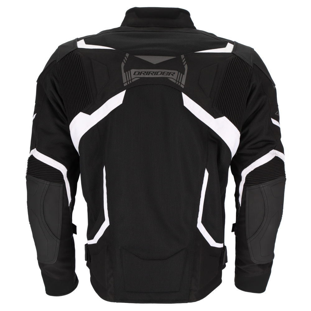 DriRider Climate Exo 4 Black/White Womens Textile Jacket