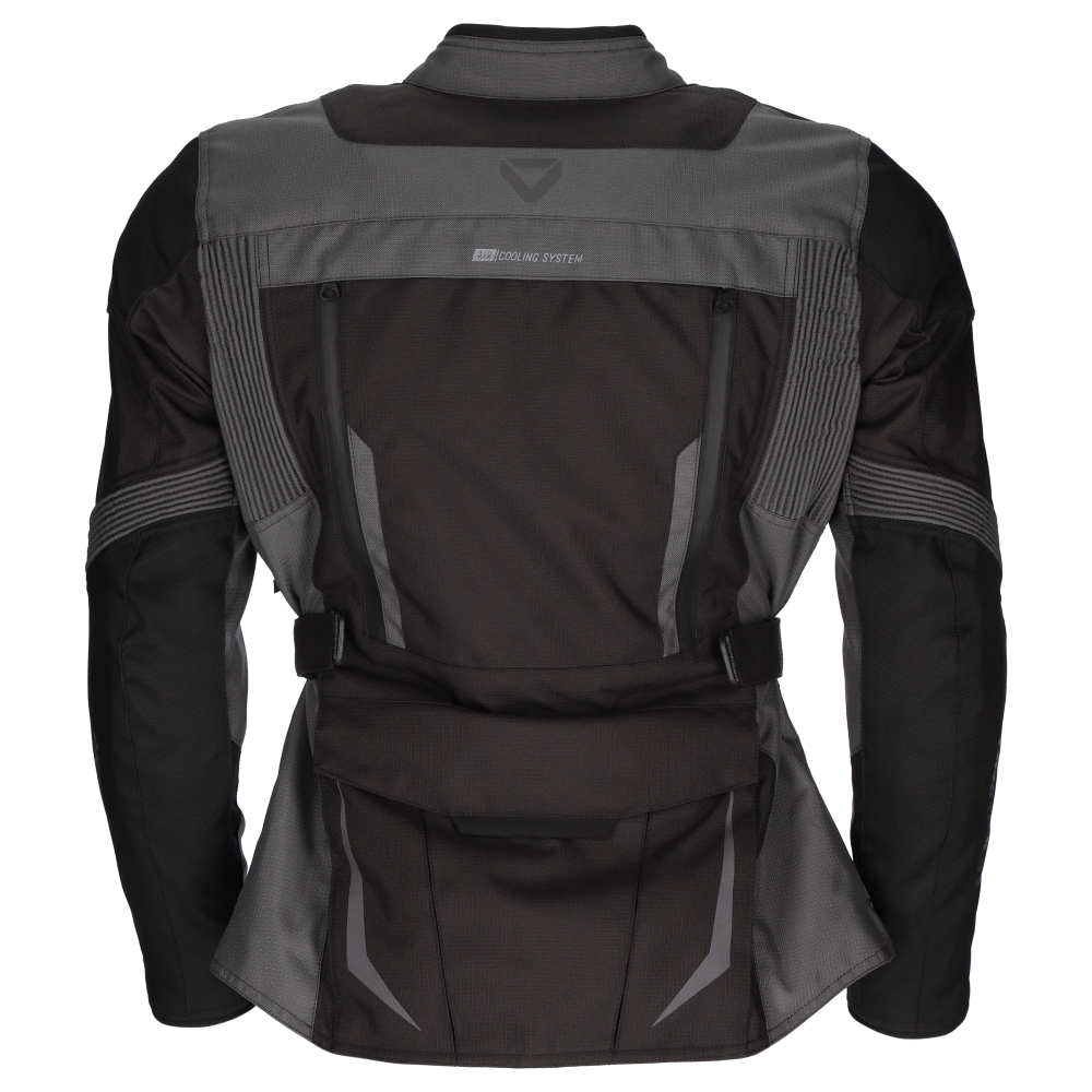 DriRider Explorer Dark Grey/Black Womens Textile Jacket