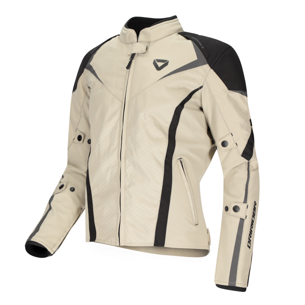 DriRider Origin 2 Sand/Black Womens Textile Jacket