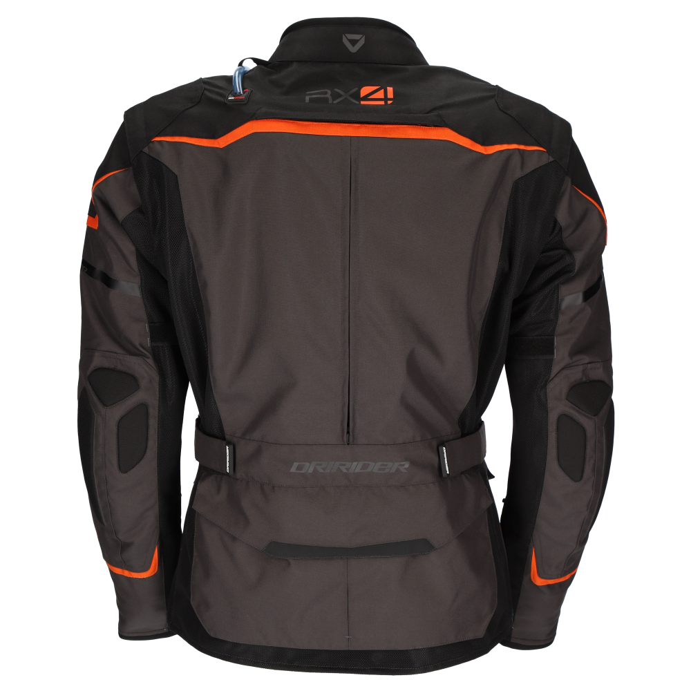 DriRider RX4 Black/Grey/Orange Textile Jacket