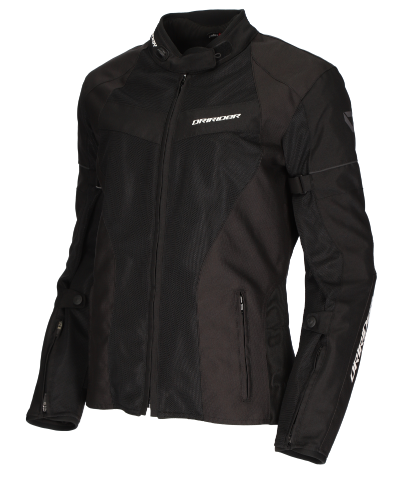 DriRider Vivid 3 Air Black/Black Womens Textile Jacket