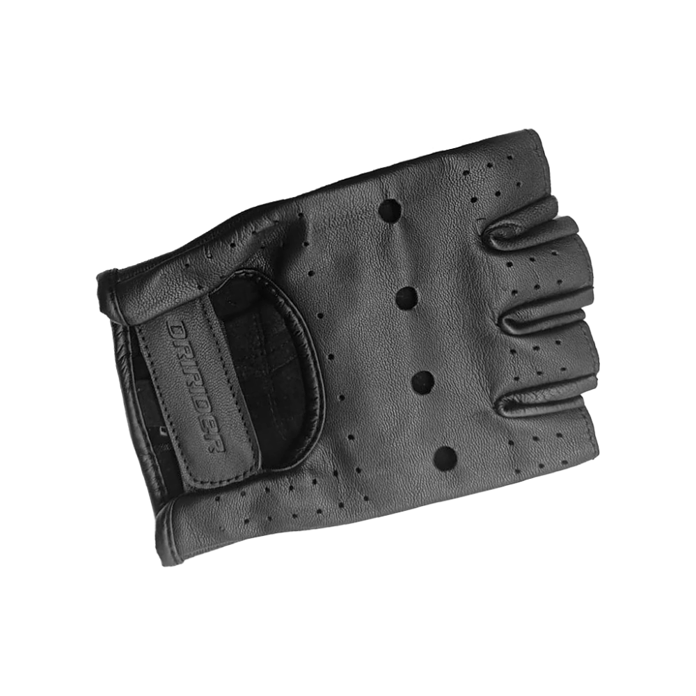DriRider Fingerless 2 Black Gloves