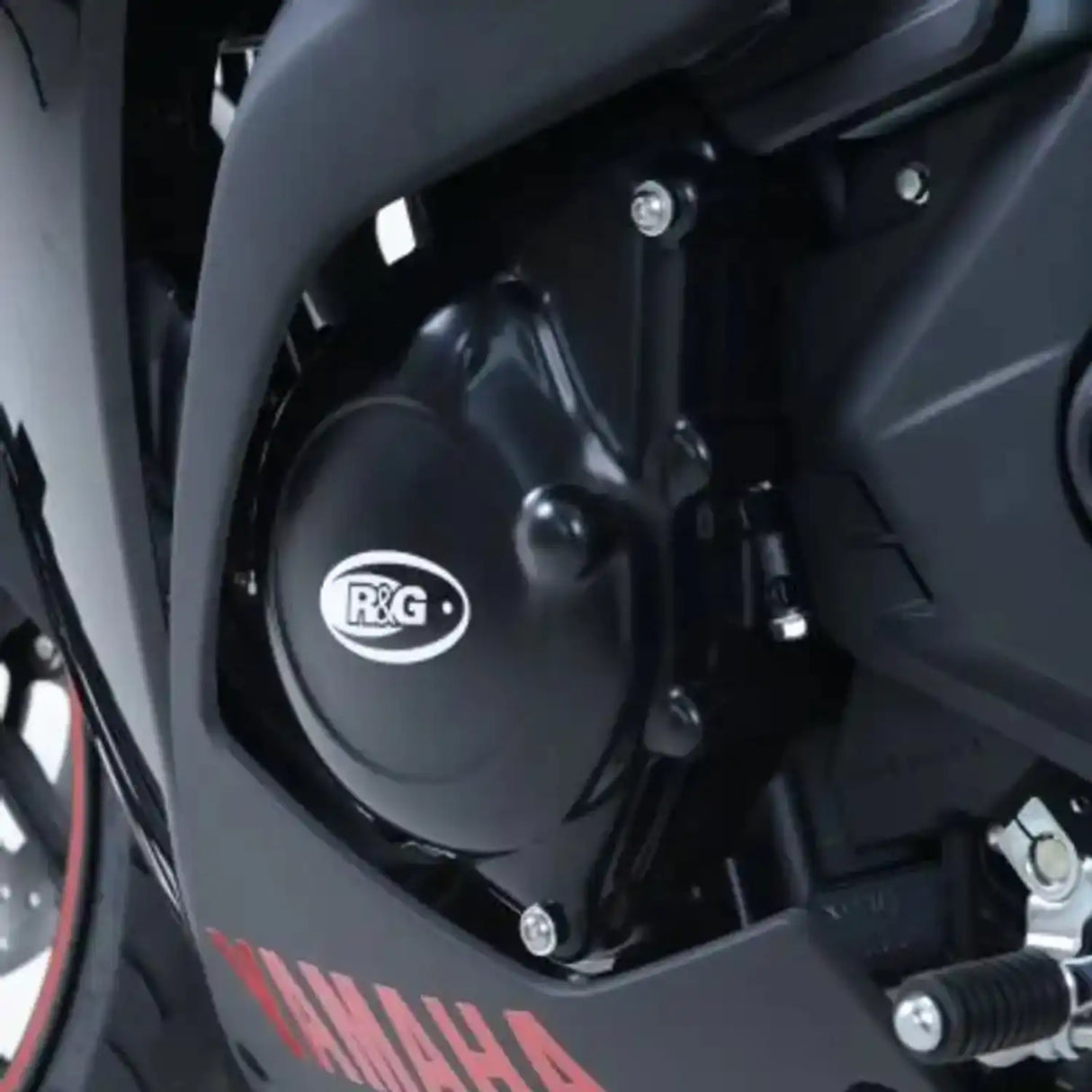 R&G Racing Engine Case Cover Kit (2 Piece) Black for Yamaha YZF-R25 14-20/YZF-R3 15-20