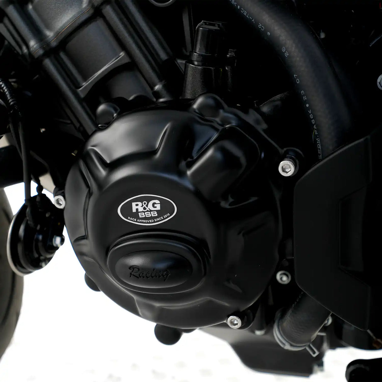 R&G Racing Race Series Engine Case Cover Black (Left Generator Cover) for Honda CB650R/CBR65R 2021