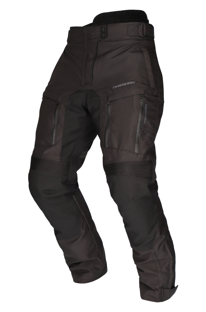 DriRider Explorer Black/Black Womens Textile Pants