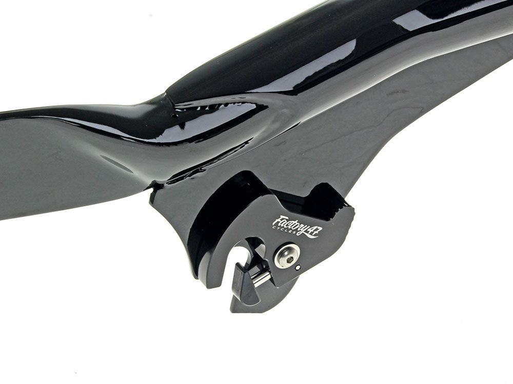 Factory 47 Cycles F47-BR2002501B Apex Sissy Bar Backrest Gloss Black for Touring 09-Up