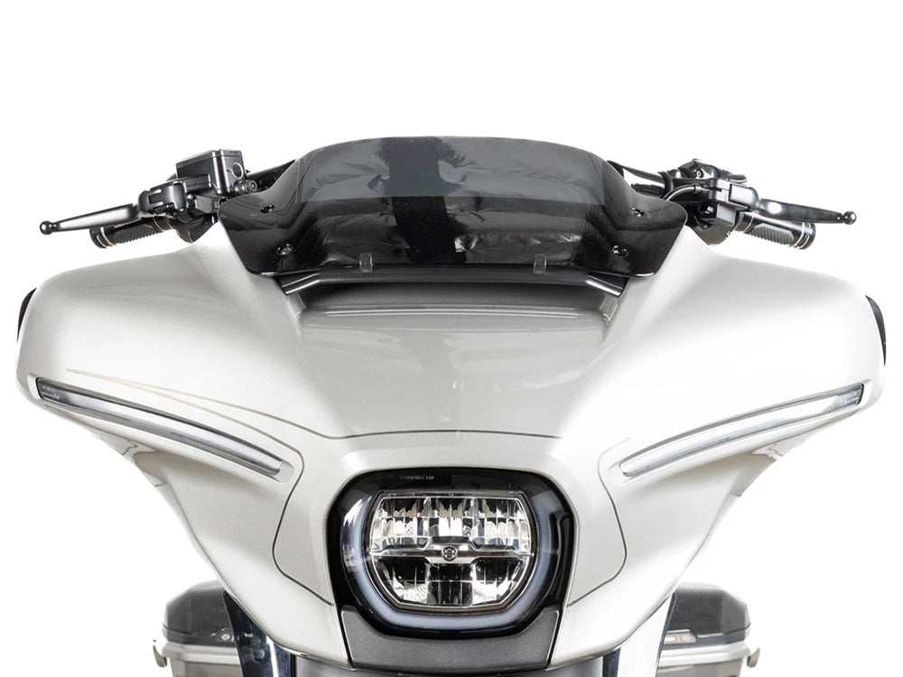 Factory 47 Cycles F47-HB1045014B 14" x 1-1/2" Delta Series Handlebar Gloss Black for Harley-Davidson CVO Street Glide 23-Up/Street Glide 24-Up