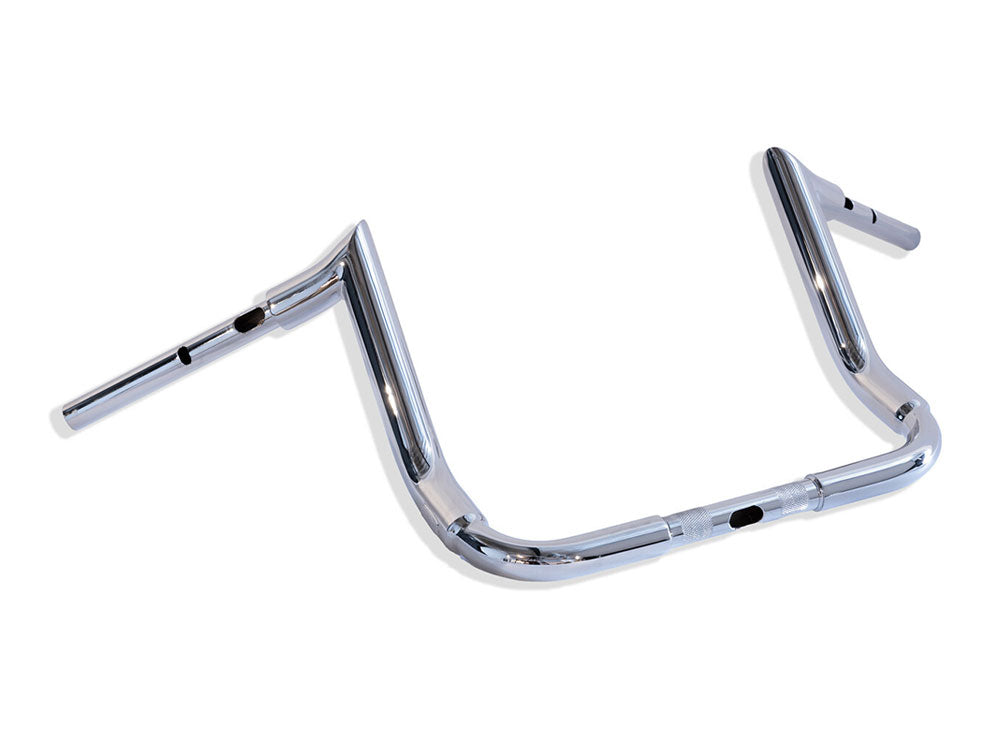 Factory 47 Cycles F47-HB1125012C 12" x 1-1/2" S Series Handlebar Chrome for CVO Street Glide 23-Up/Street Glide 24-Up