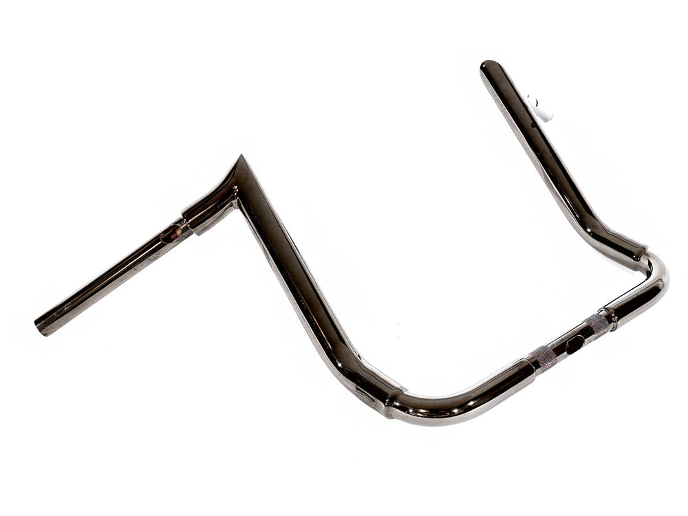 Factory 47 Cycles F47-HB1125014BC 14" x 1-1/2" S Series Handlebar Black Chrome for CVO Street Glide 23-Up/Street Glide 24-Up