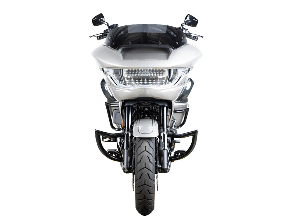 Factory 47 Cycles F47-HB1855012B 12" x 1-1/2" Throttle Series Handlebar Gloss Black for Harley-Davidson CVO Road Glide 23-Up/Road Glide 24-Up