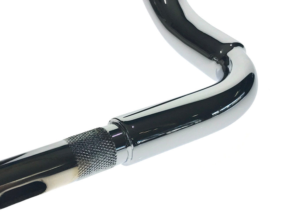 Factory 47 Cycles F47-HB3205012C 12" x 1-1/2" GT Pico Handlebar Chrome for Ultra/Street Glide Models