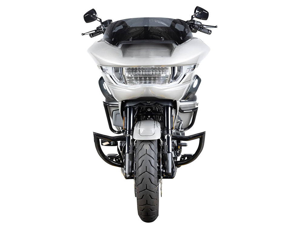 Factory 47 Cycles F47-HB3305012B 12" x 1-1/2" Drifter Series Handlebar Gloss Black for Harley-Davidson CVO Road Glide 23-Up/Road Glide 24-Up