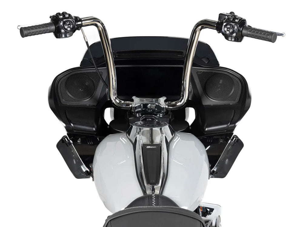 Factory 47 Cycles F47-HB3305014C 14" x 1-1/2" Drifter Series Handlebar Chrome for Harley-Davidson CVO Road Glide 23-Up/Road Glide 24-Up