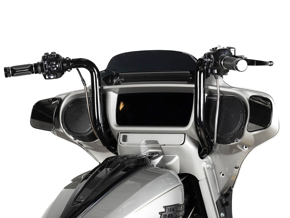 Factory 47 Cycles F47-HB3405014B 14" x 1-1/2" Eagle Series Handlebar Gloss Black for Harley-Davidson CVO Street Glide 23-Up/Street Glide 24-Up