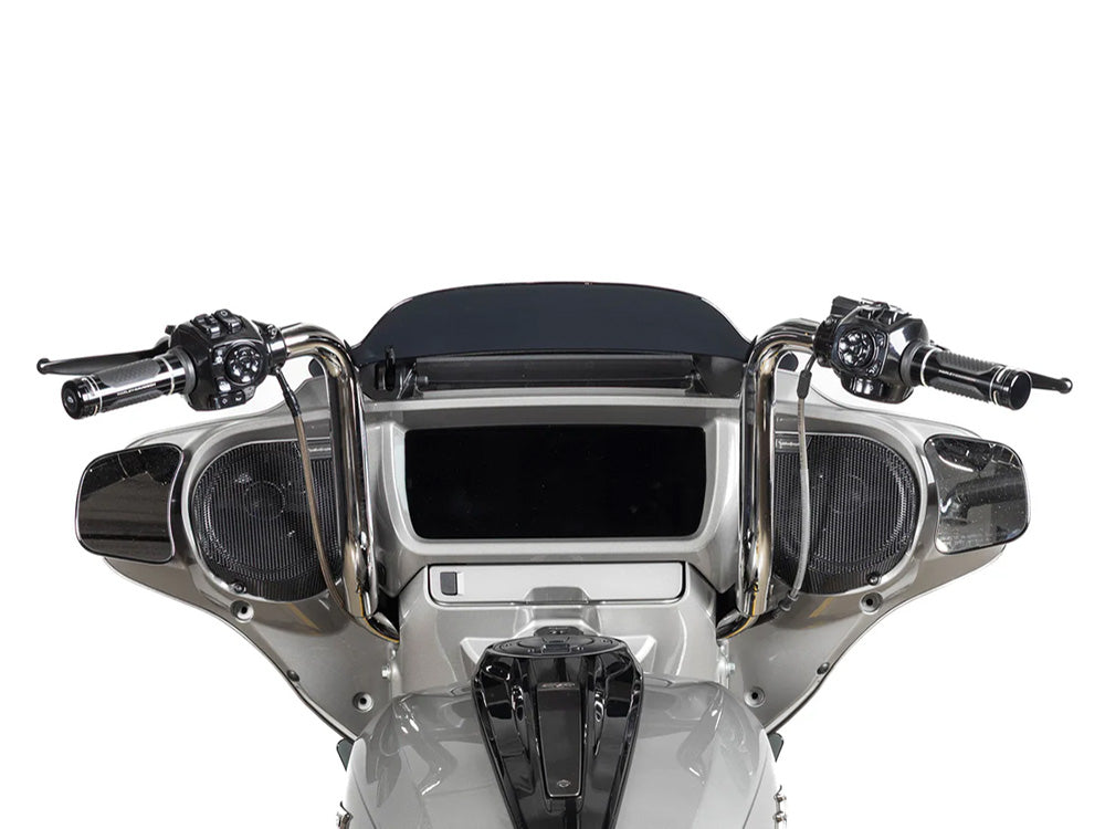 Factory 47 Cycles F47-HB3405014C 14" x 1-1/2" Eagle Series Handlebar Chrome for Harley-Davidson CVO Street Glide 23-Up/Street Glide 24-Up