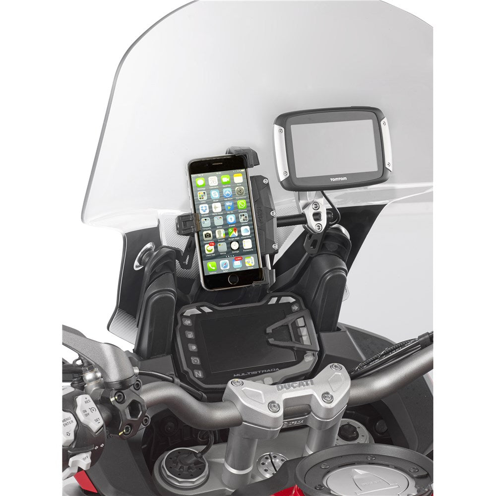 Givi FB7408 Fairing Upper Bracket for Ducati Multistrada 950 17-18/Multistrada 950 S 19-21/Multistrada 1200 15-18/Multistrada 1260 18-20/Multistrada Enduro 1200 16-18/Multistrada Enduro 1260 19-21