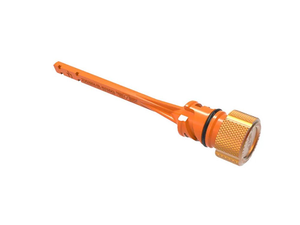 Figurati Designs FIG-FD01-STM8-KN-G Magnetic Engine Oil Dipstick Gold for Harley-Davidson Softail 18-Up