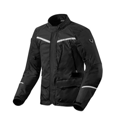 REV'IT! Voltiac 3 H2O Black/Silver Textile Jacket