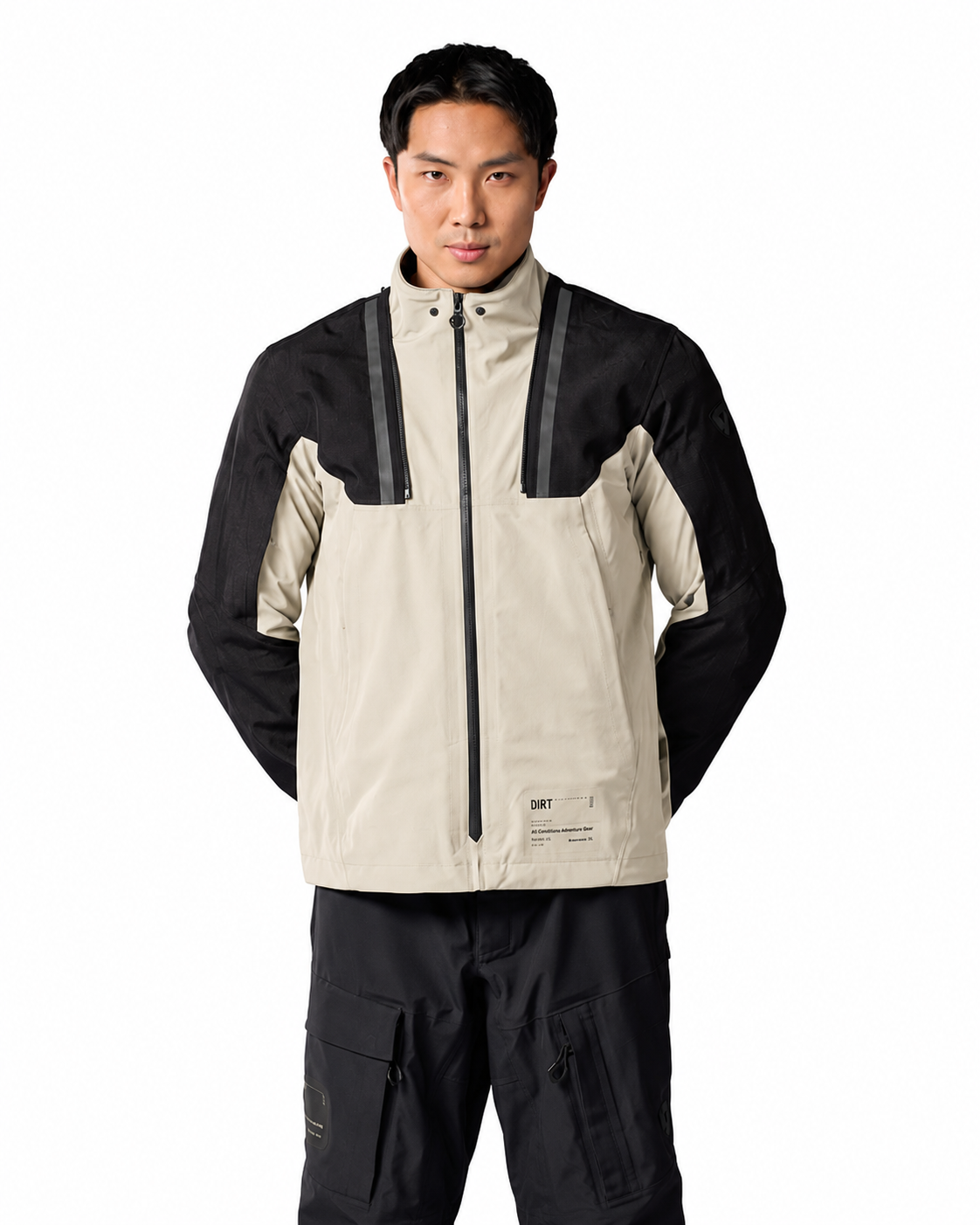 REV'IT! Component 3 H2O Black/Sand Jacket