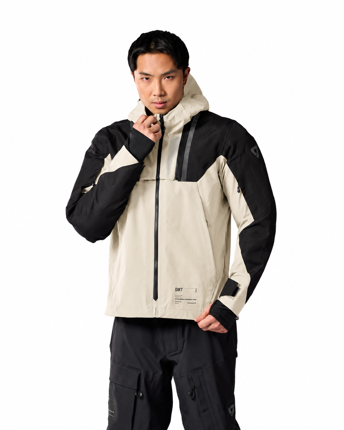 REV'IT! Component 3 H2O Black/Sand Jacket