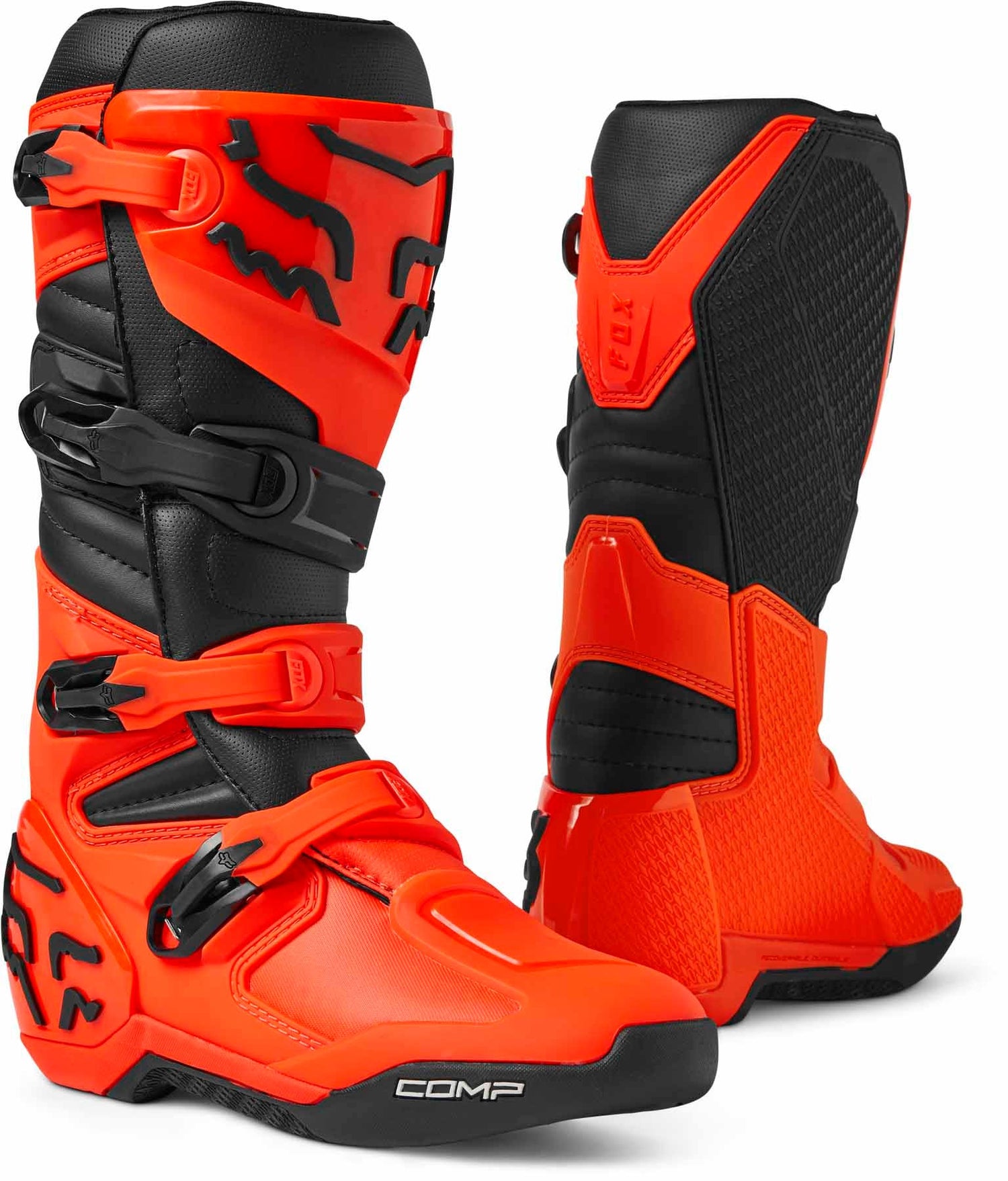 Fox Comp Fluro Orange Boots
