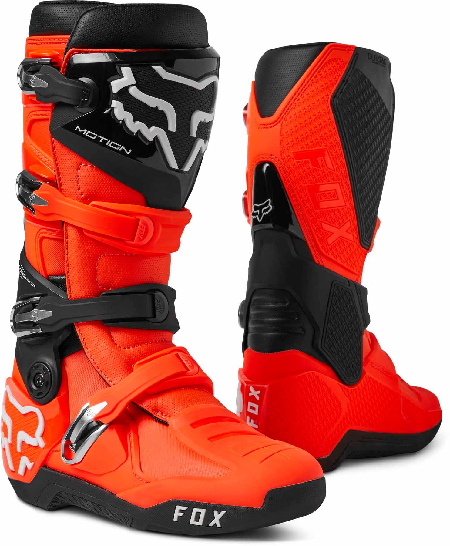 Fox Motion Fluro Orange Boots
