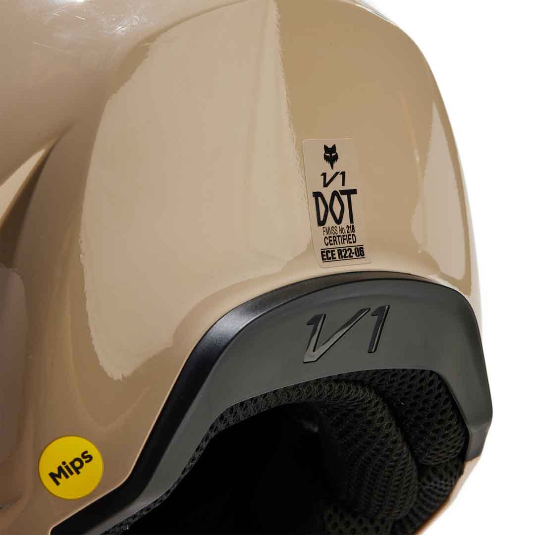 Fox V1 Solid Taupe Helmet