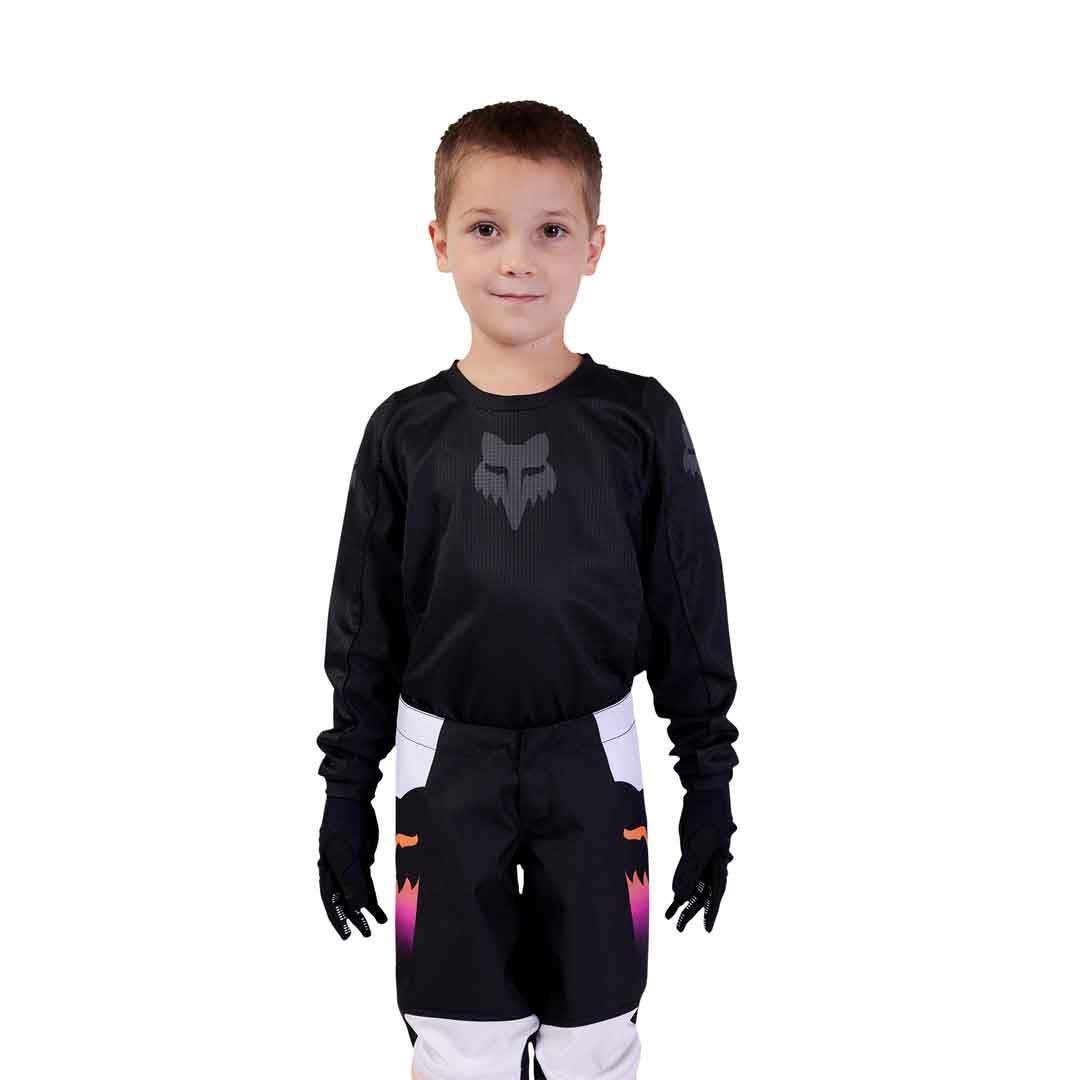 Fox 180 Blackout Black/Black Kids Jersey