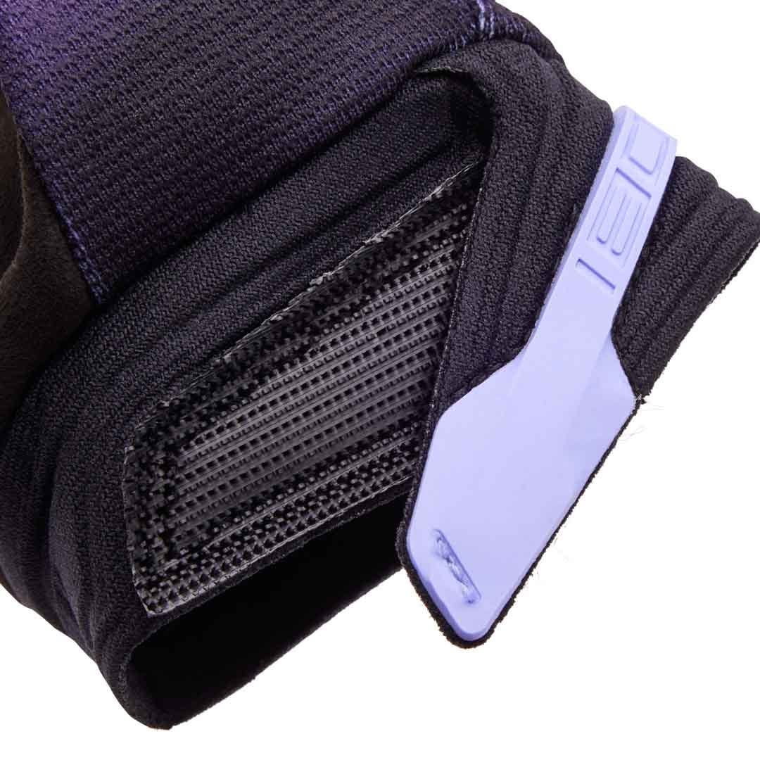 Fox 180 Interfere Black/Blue Gloves