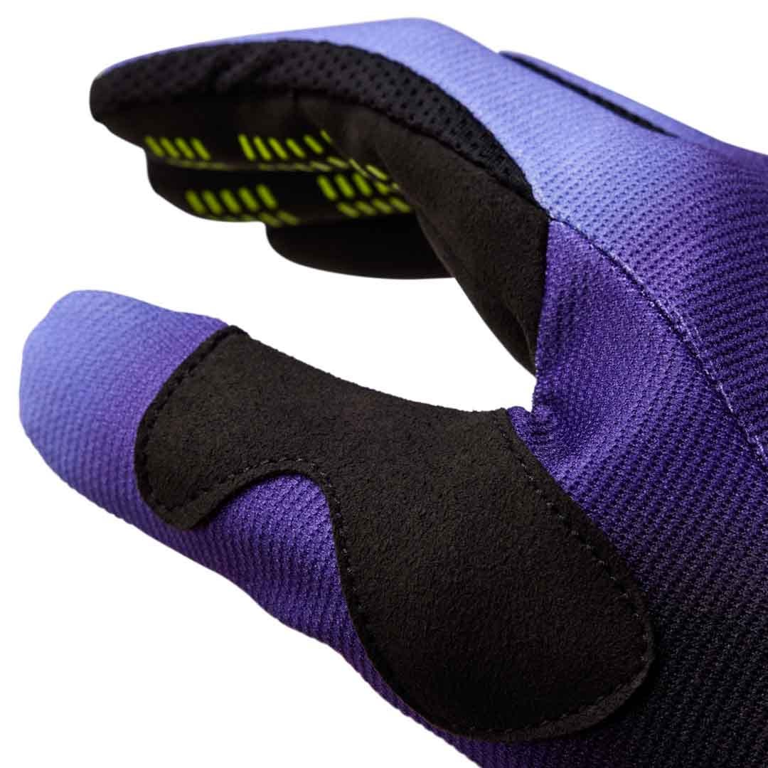 Fox 180 Interfere Black/Blue Gloves