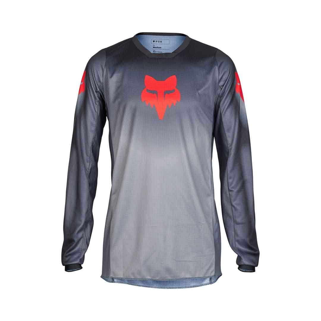 Fox 180 Interfere Grey/Red Jersey