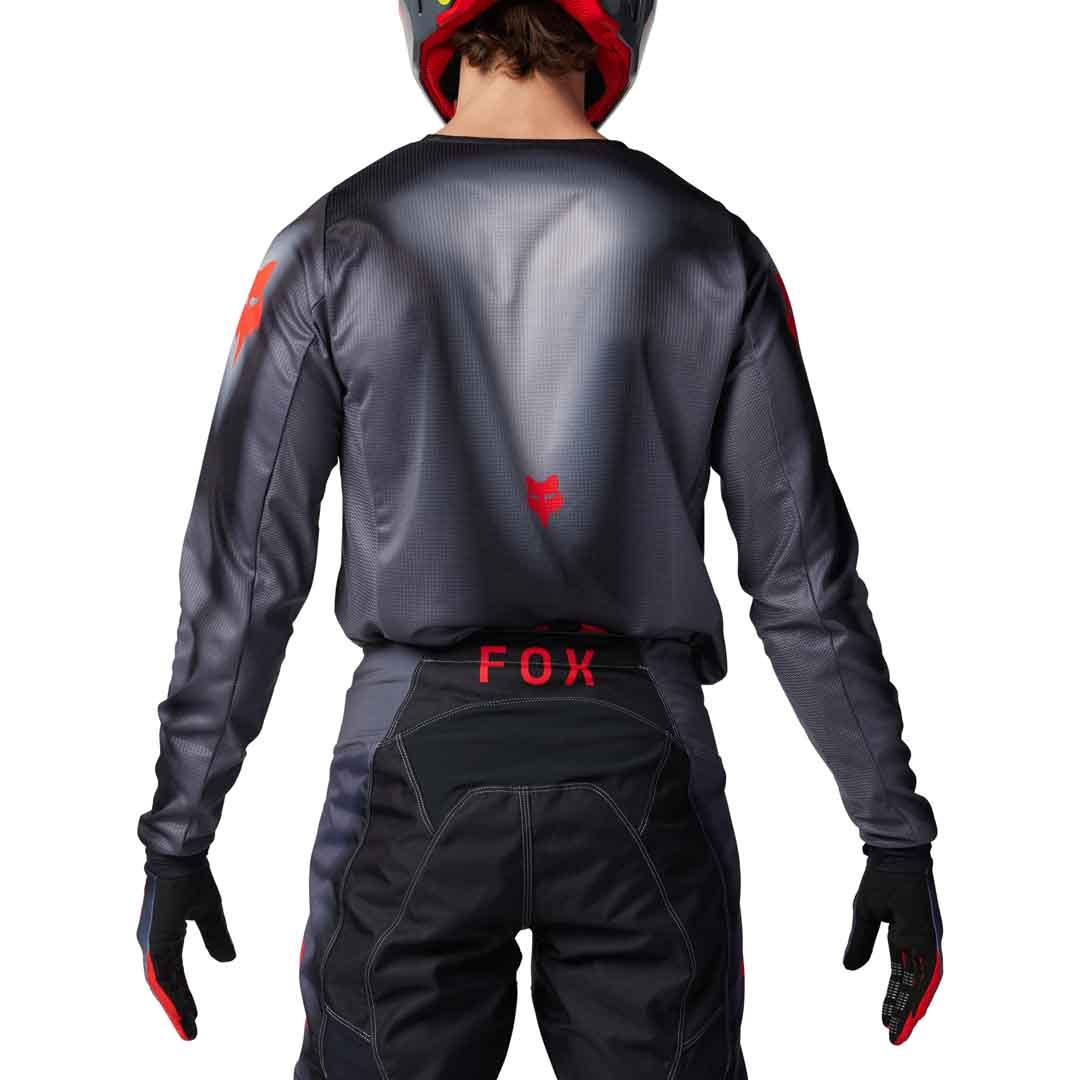 Fox 180 Interfere Grey/Red Jersey