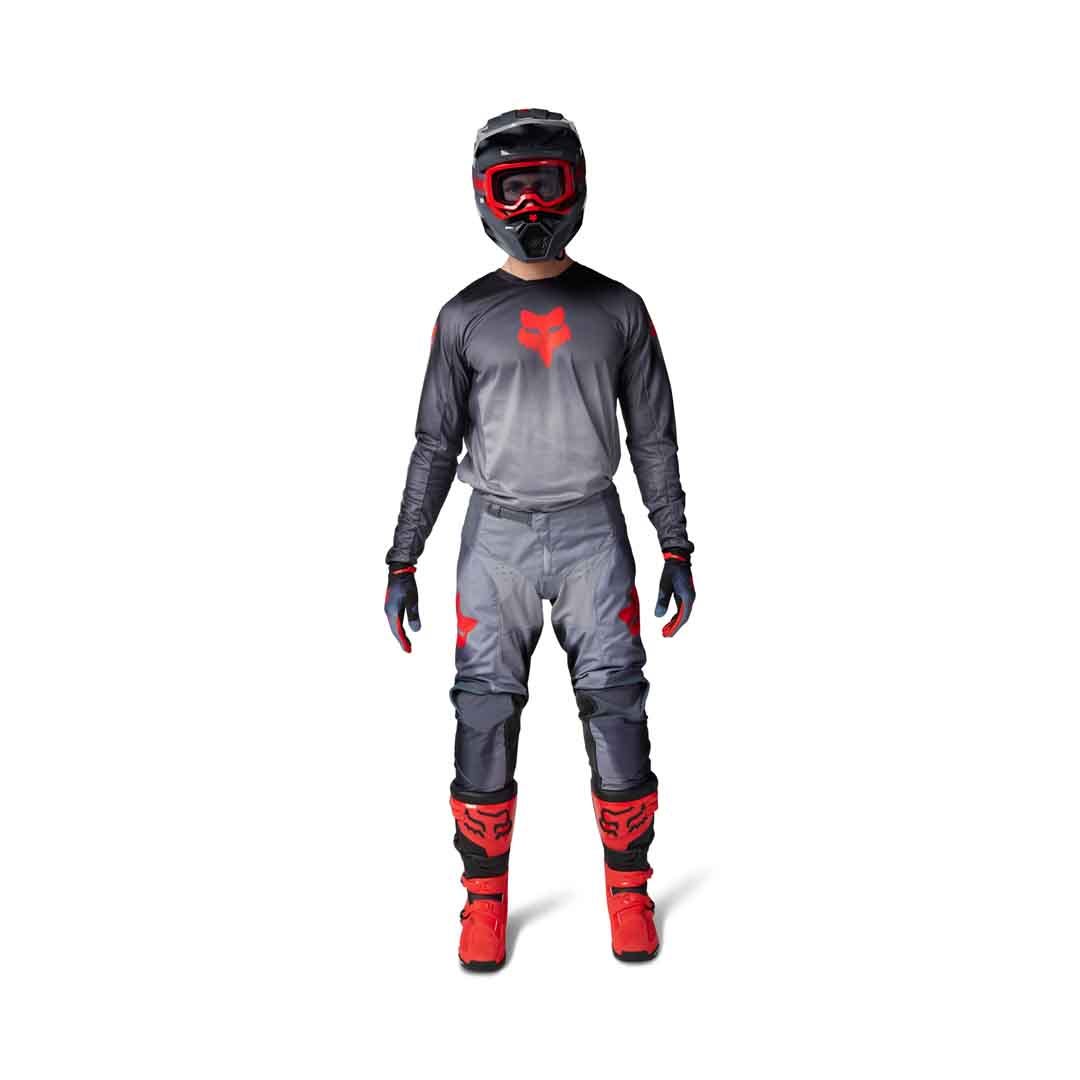 Fox 180 Interfere Grey/Red Jersey