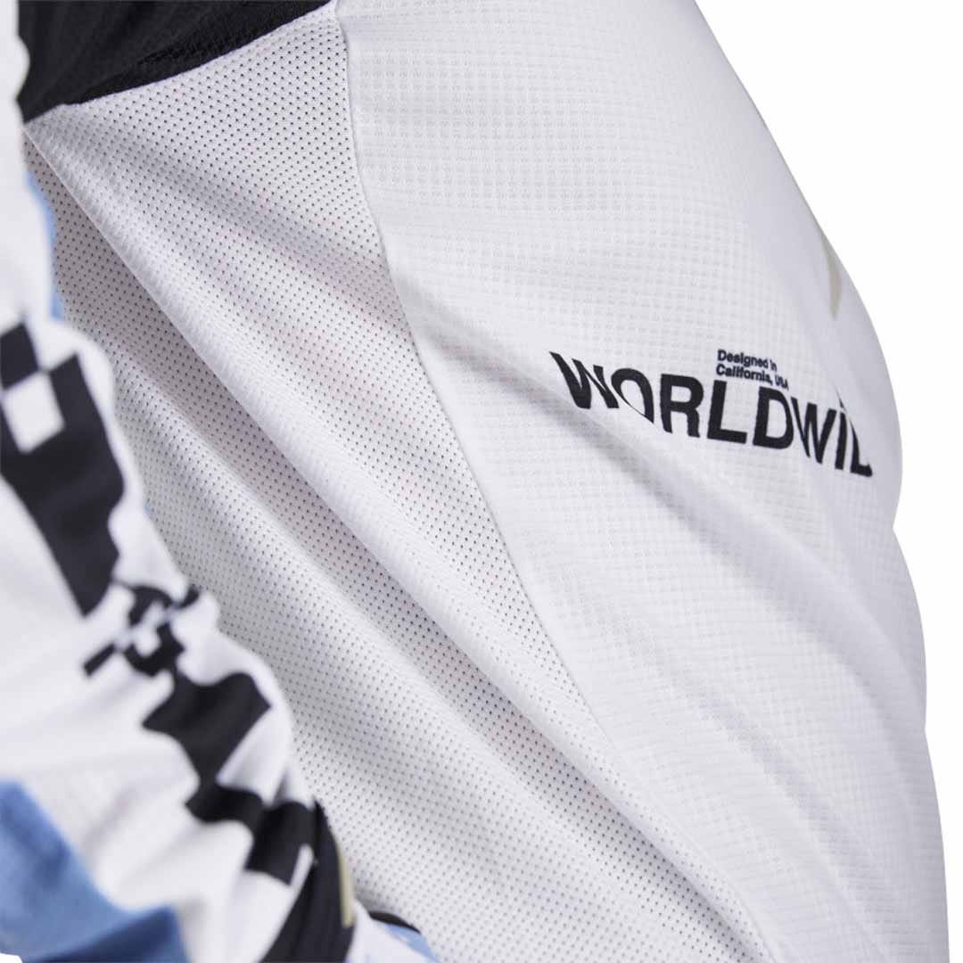 Fox 180 Digi Image White Jersey