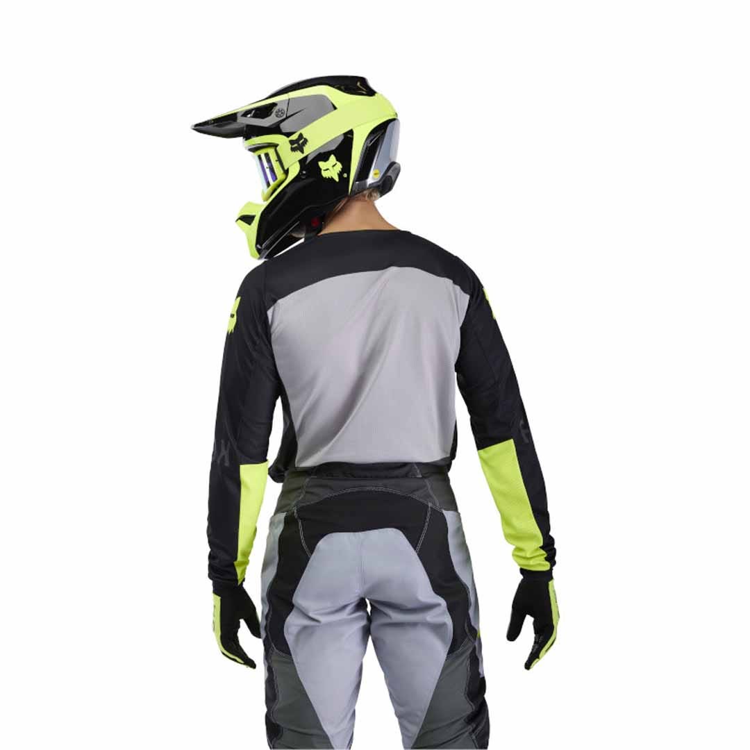 Fox 180 Flow Black/Yellow Jersey