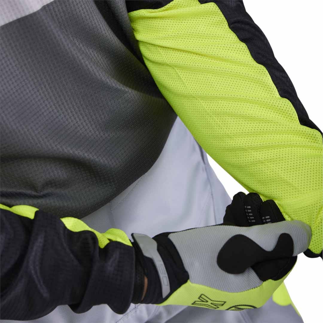 Fox 180 Flow Black/Yellow Jersey